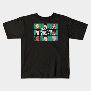 The Pawnee Bunch Kids T-Shirt